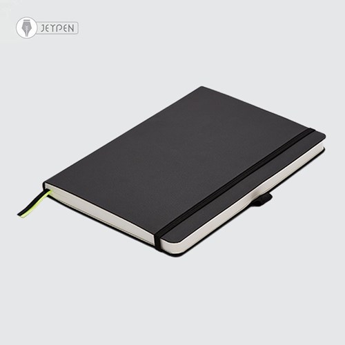 تصویر  دفتر لامی مدل جلد نرم بدون خط سایز A5 رنگ مشکی