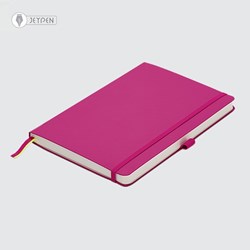 تصویر  دفتر لامی مدل جلد نرم خط دار سایز A5 رنگ صورتی