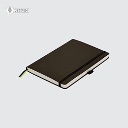 تصویر  دفتر لامی مدل جلد نرم خط دار سایز A6 رنگ ذغالی