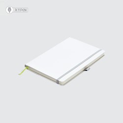 تصویر  دفتر لامی مدل جلد نرم خط دار سایز A6 رنگ سفید