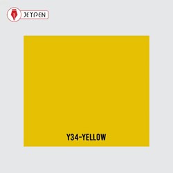 تصویر  ماژيك راندو تاچ بدنه مشكي رنگ زرد كد Y34