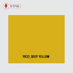 تصویر  ماژيك راندو تاچ بدنه مشكي رنگ زرد ديپ YR32