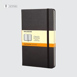 تصویر  دفترچه Moleskine رنگ مشکی سایز A6 جلد گالینگور