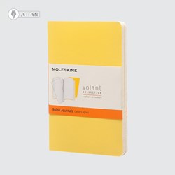 تصویر  دفترچه Moleskine رنگ زرد پک 2 تایی سایز A6